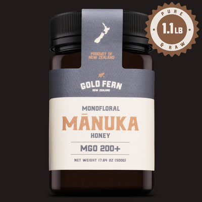 Raw Manuka Honey MGO 200+ 1.1lb
