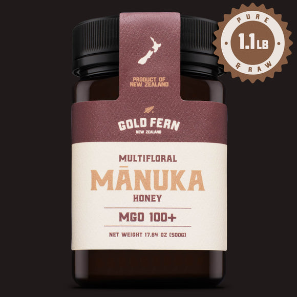 Raw Manuka Honey MGO 100+ 1.1lb