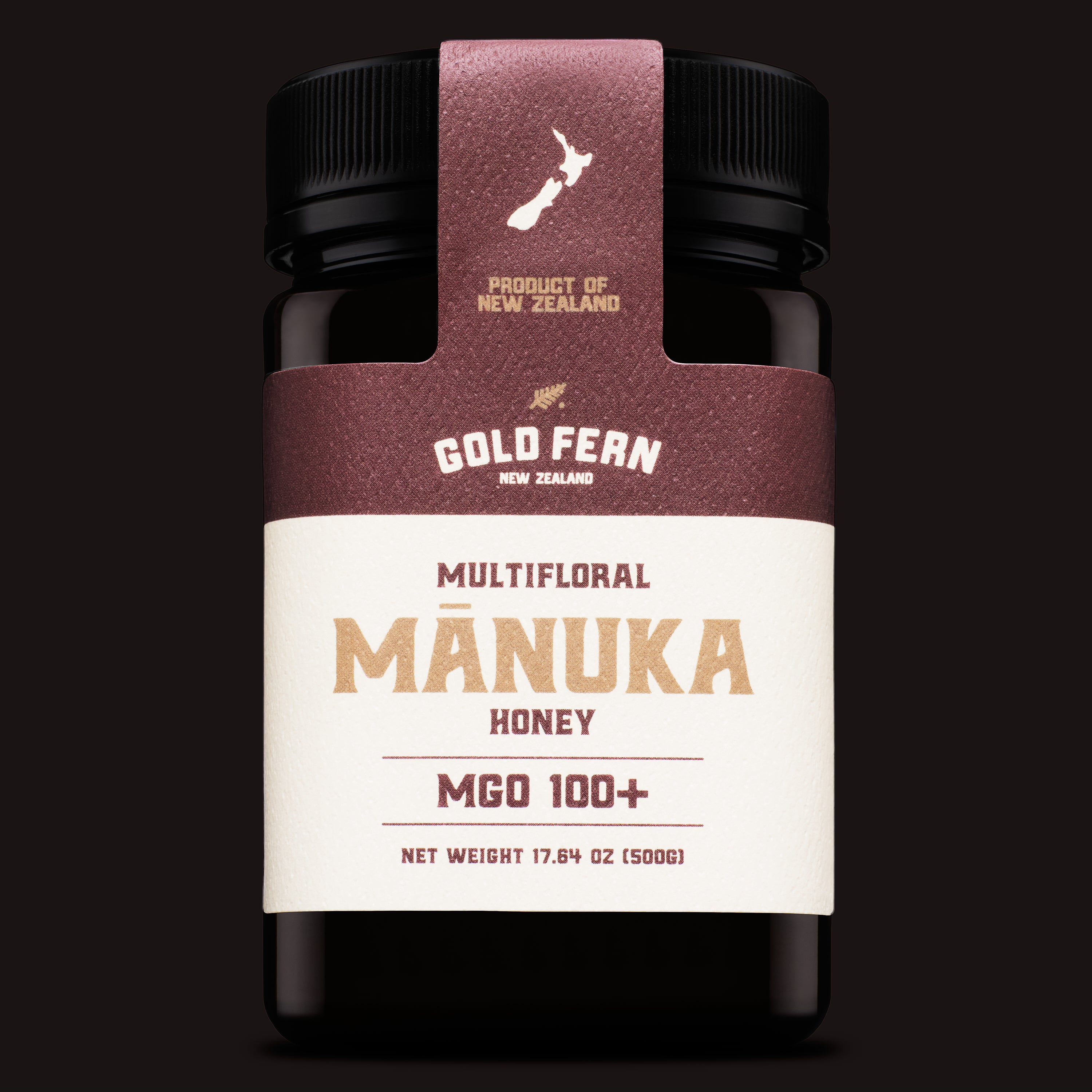 Raw Manuka Honey MGO 100+ 1.1lb